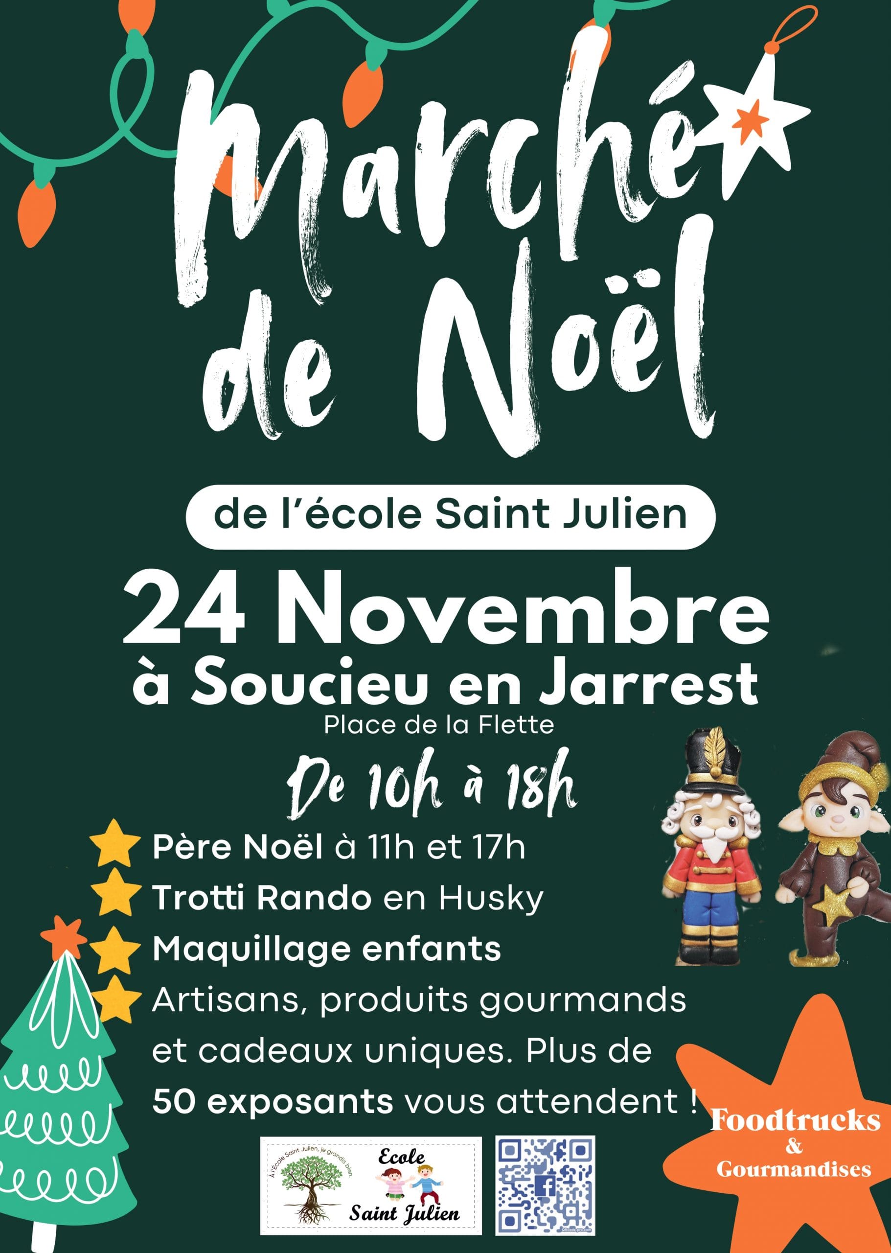 Dates des marchés de Noël 2024 Les Flowlies de Lili