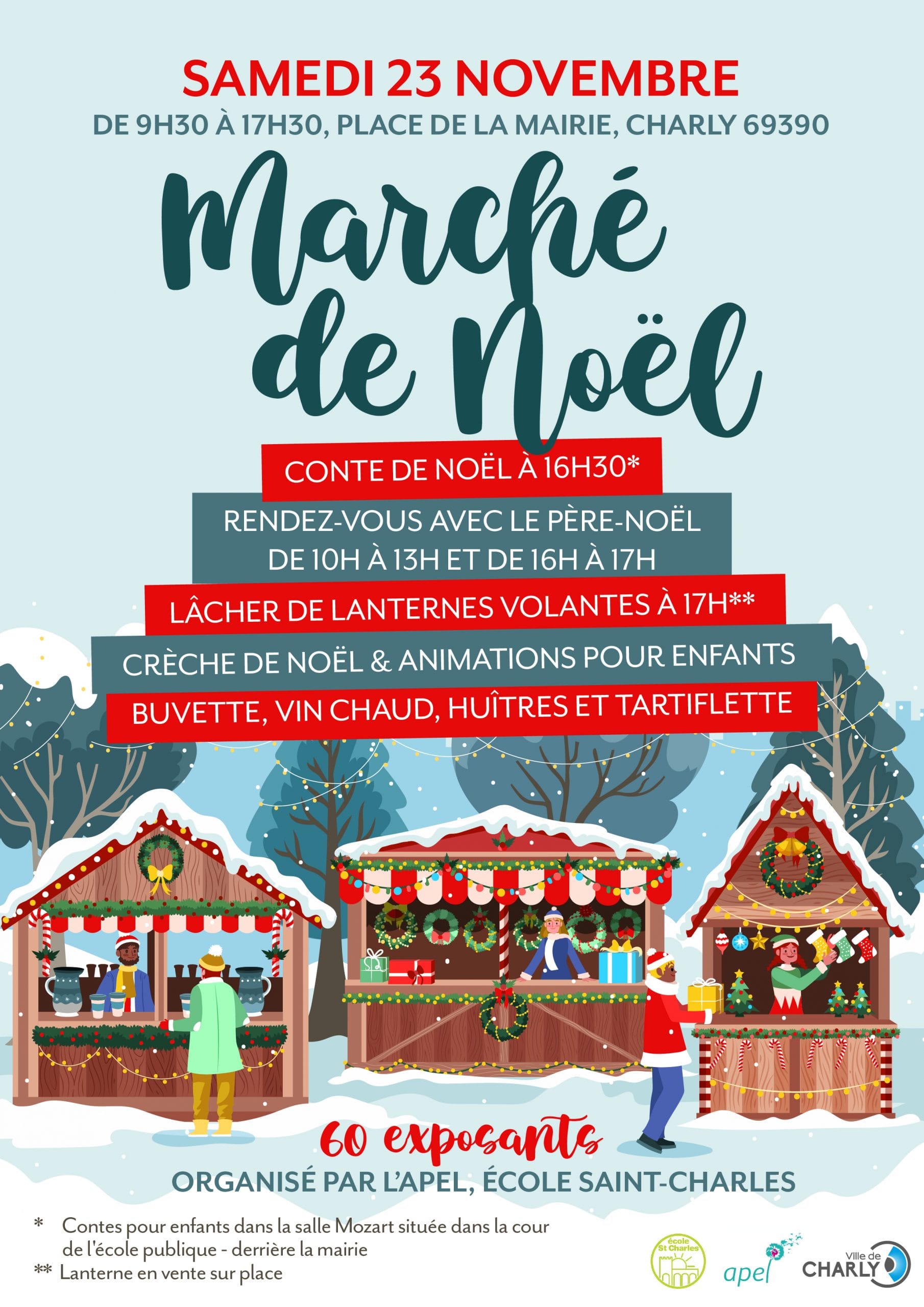 Dates marchés de Noël 2024 Les flowlies de Lili