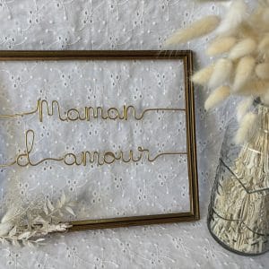 Cadre "Maman d'amour"