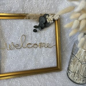 Cadre "Welcome"