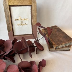 cadre "autumn vibes"